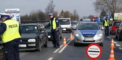 Pięciu kierowców na podwójnym gazie