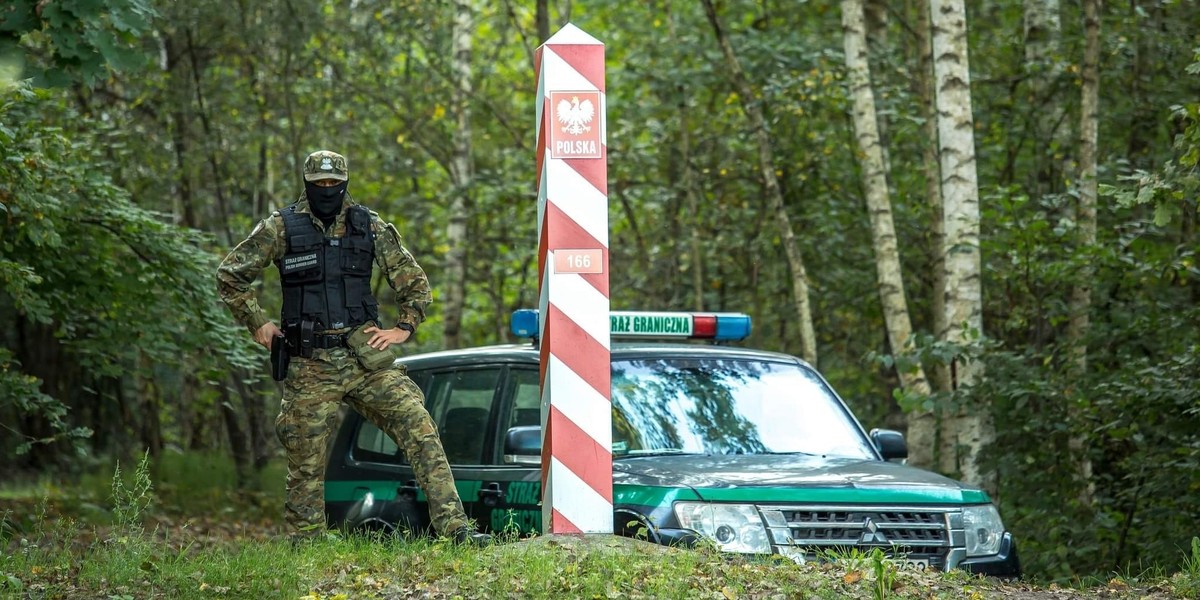 Dramatyczne sceny podczas akcji Straży Granicznej. Migrantka zaczęła rodzić