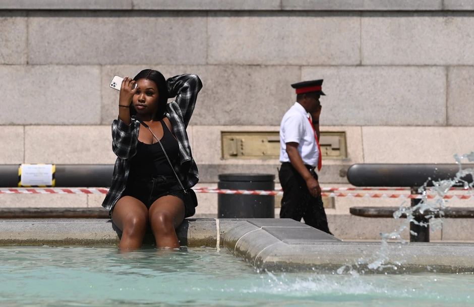 Vrućine u Britaniji - London