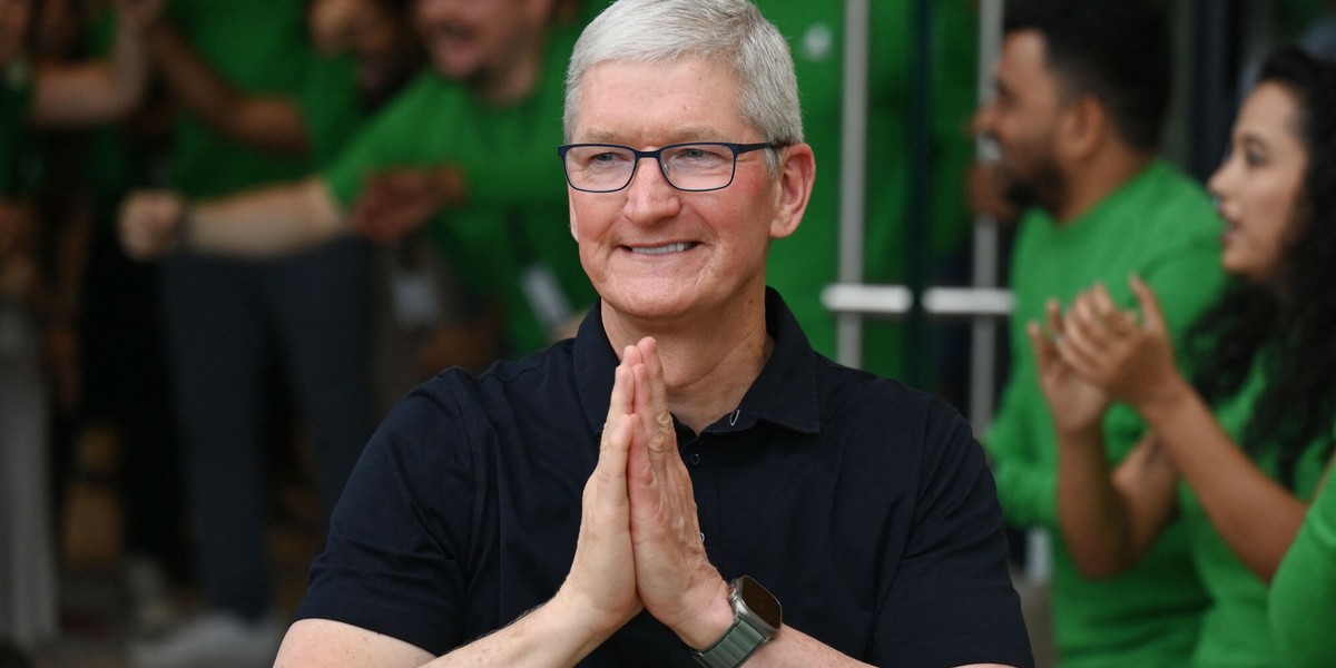 Szef Apple Tim Cook już zaciera ręce na myśl, że zarobi pośrednio na sztucznej inteligencji.