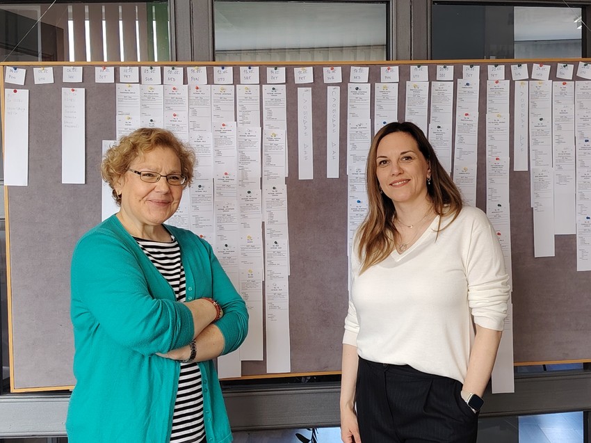 Jelena Bajić Jočić sa novinarkom Blica