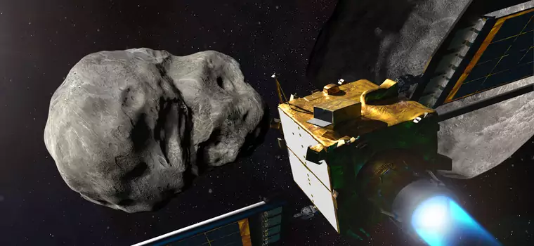 Udany test planetarnej obrony NASA. Statek DART uderzył w ogromną asteroidę