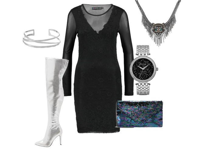 STYLIZACJE na karnawał z małą czarną