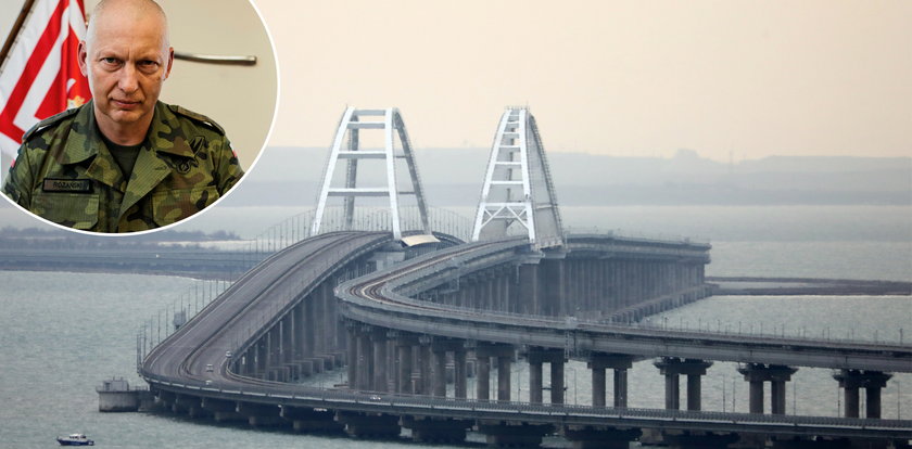 Ukraińcy zniszczą Most Krymski? Gen. Różański: to jak gra w szachy