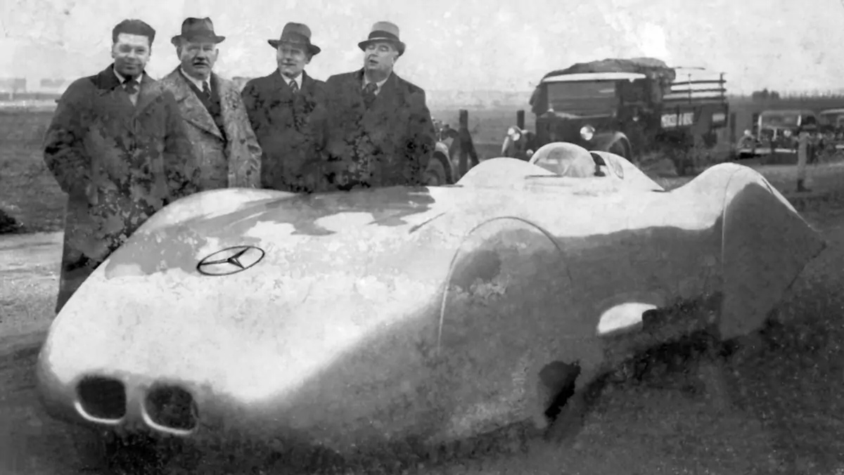 Caracciola - rekord prędkości 1938 r.