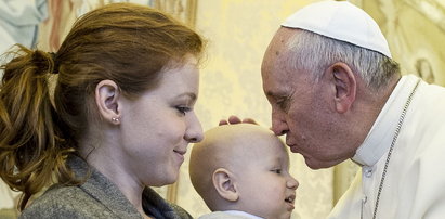 Polskie dzieci u papieża Franciszka