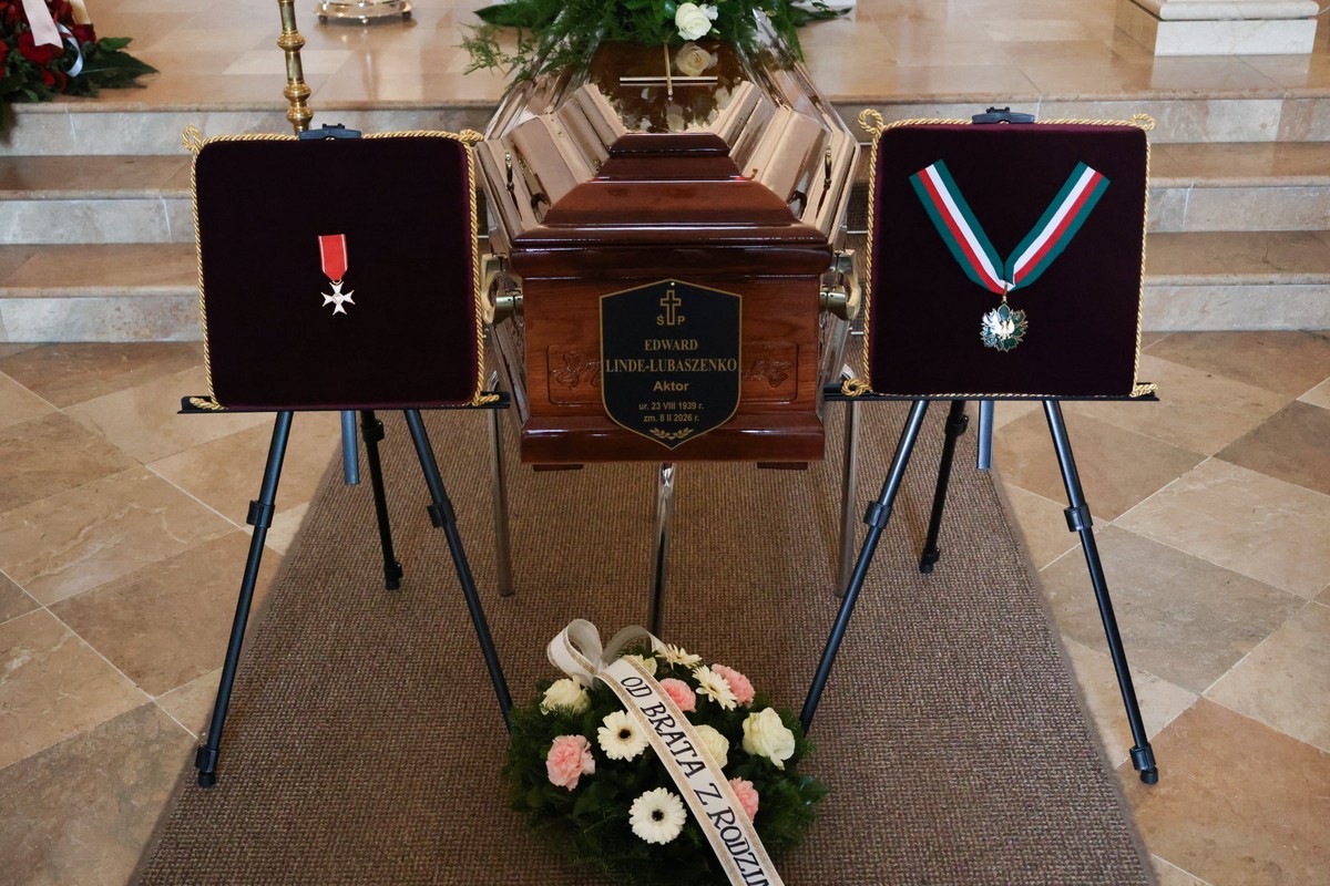 pogrzeb Edwarda Linde-Lubaszenki