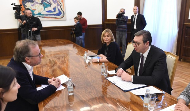 Aleksandar Vučić, "Reporteri bez granica" (RSF), Generalni sekretar RSF, Kristof Deluar