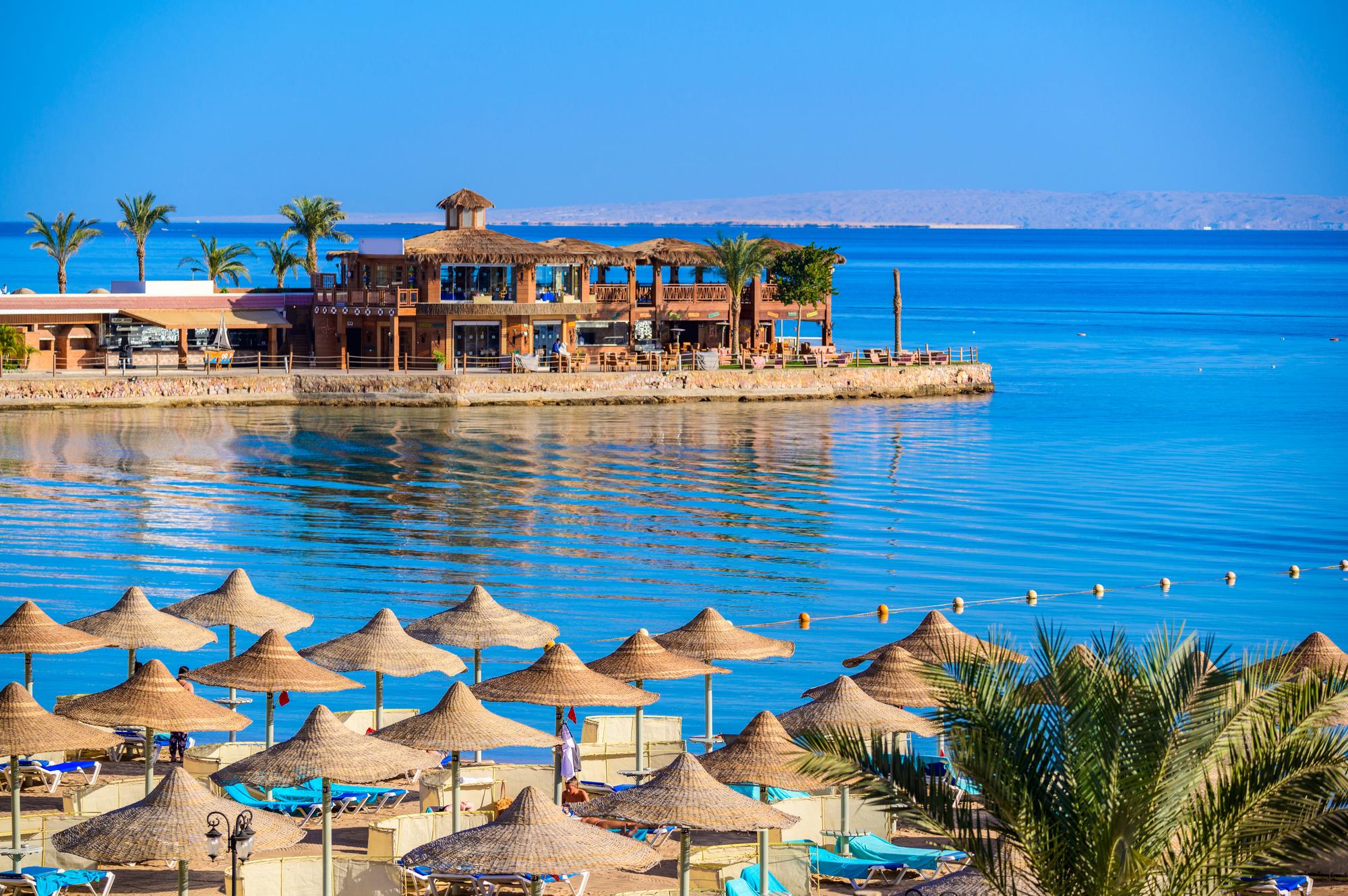 Hurghada je veľmi populárnou dovolenkovou destináciou v Egypte.