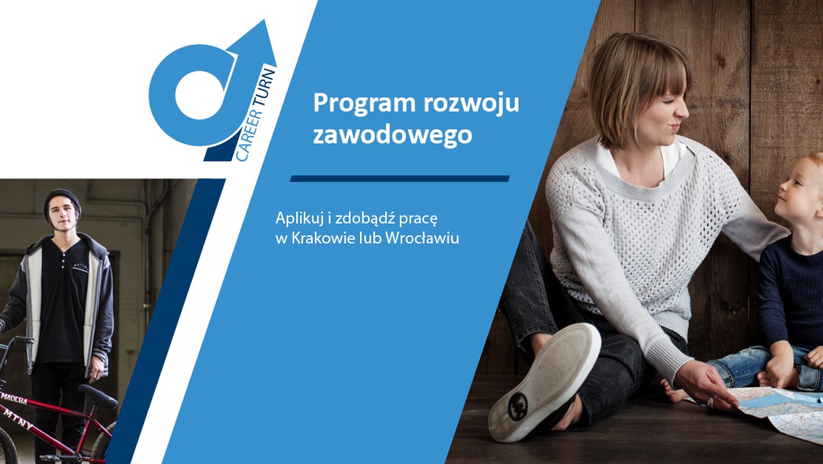 Rusza kolejna edycja projektu Career Turn, bezpłatnego wsparcia dla bezrobotnych. Obecnie trwa rekrutacja kandydatów. Wyłoniona na podstawie aplikacji i rozmów dziesiątka zyska wyjątkową szansę zmiany swojego życia zawodowego. Aż 60 proc. uczestników poprzednich edycji znalazło pracę!