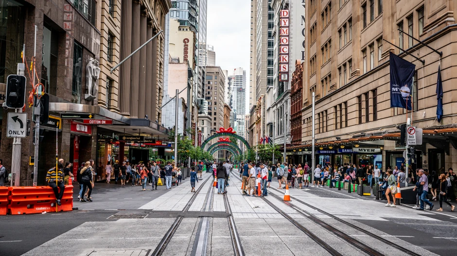 Ulica Sidnejska Džordžija u kojoj se nalazi zlatara Germani je najstarija ulica u Australiji