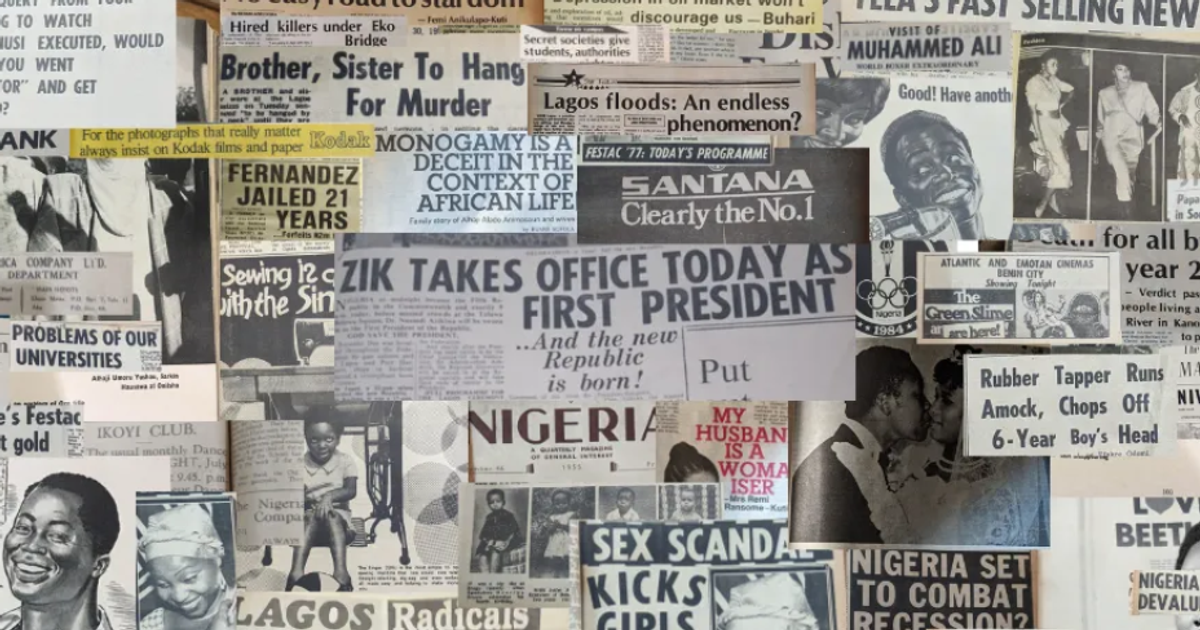 Archivi.ng is digitising Nigeria's old newspapers - Vimarsana News