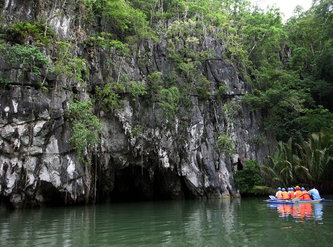 Podziemna rzeka Puerto Princessa na Filipinach
