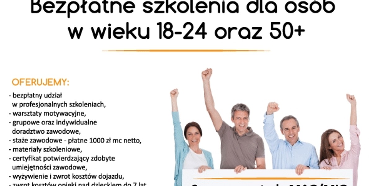 szkolenie dla bezrobotnych