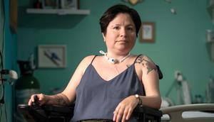 Ana Estrada suffered from polymyositis, an incurable disease that weakens muscles [Elias Alfageme/GDA via AP]