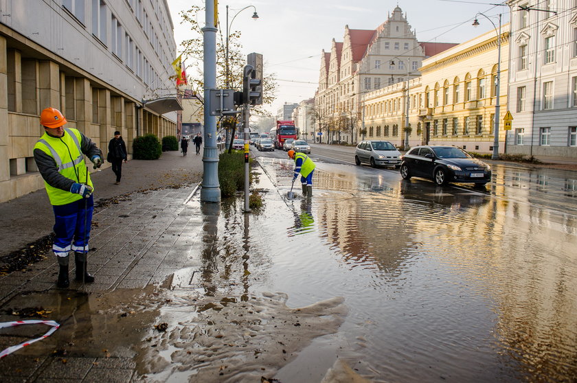 woda zalała Gdańsk