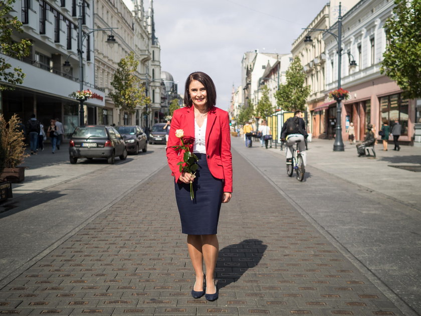 Agnieszka Wojciechowska jest siódmą kandydatką na prezydenta Łodzi