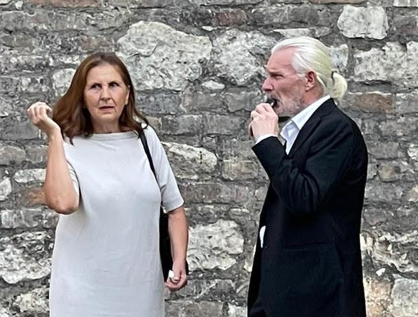 Olga Odanović Dragan Petrović Pele