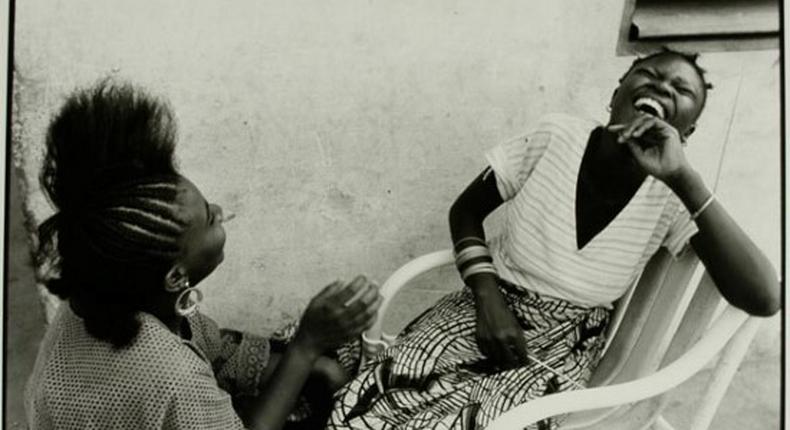 File Photo: Two Women Laughing, Dakar, Senegal, West Africa (mfah/Gelatin silver print)