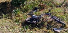 Dramat pod Płońskiem. Troje nastolatków na motocyklu rozbiło się o drzewo. Żaden z nich nie miał kasku