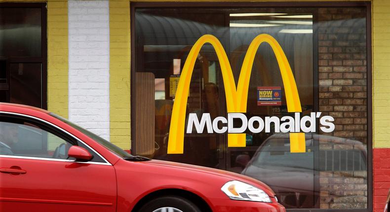 McDonald's. AP Photo/Seth Perlman