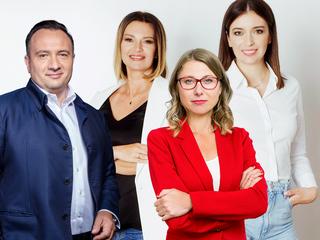 Marta Woźny-Tomczak, Krzysztof Mędrala, oraz Agata Olszewska i Paulina Zawadzka radzą, w co warto zainwestować określone kwoty 