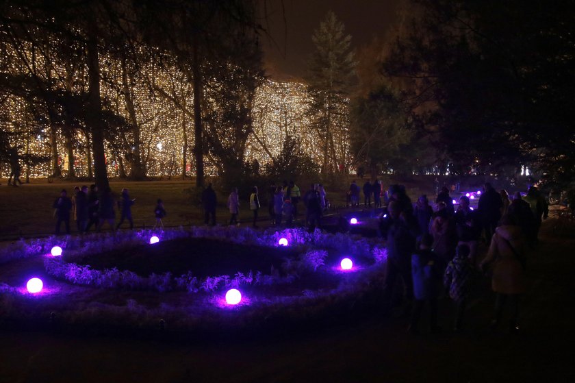 Park Oliwski gotowy na święta