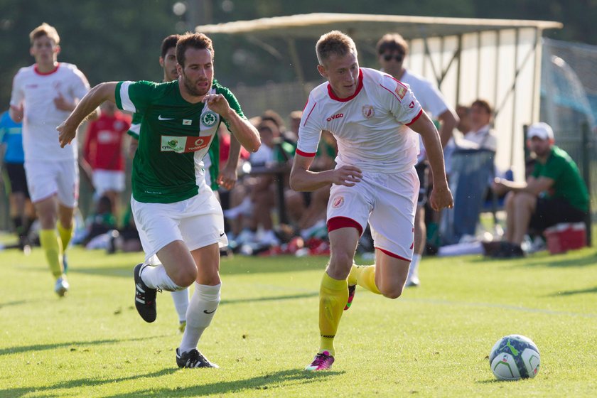 Nowy piłkarz Widzewa Eduards Visnakovs