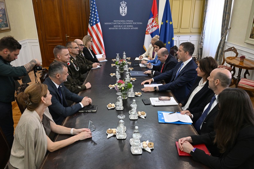 Marko Đurić i general Metju Vudraf