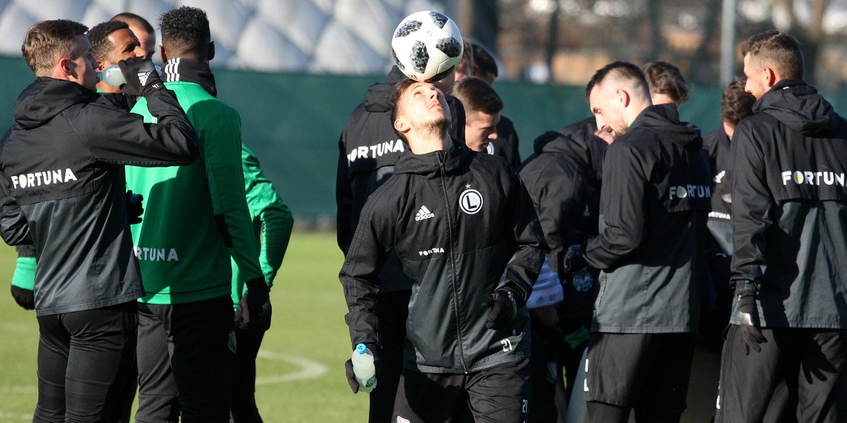 Legia Warszawa, trening