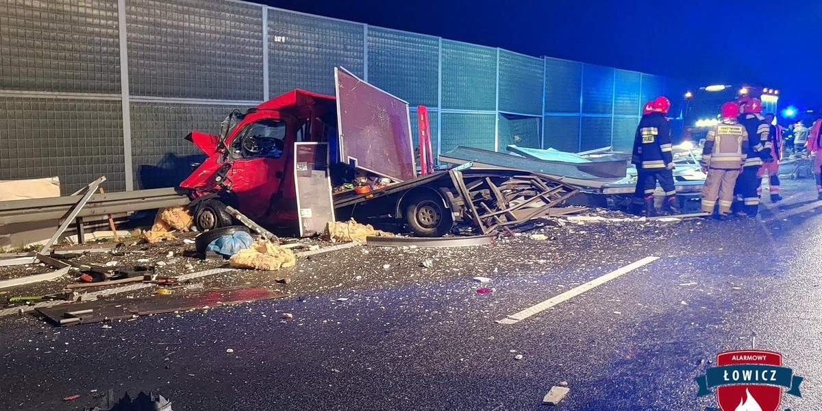 Tragedia na autostradzie A2