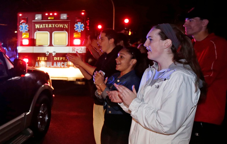 Radość na ulicach Bostonu