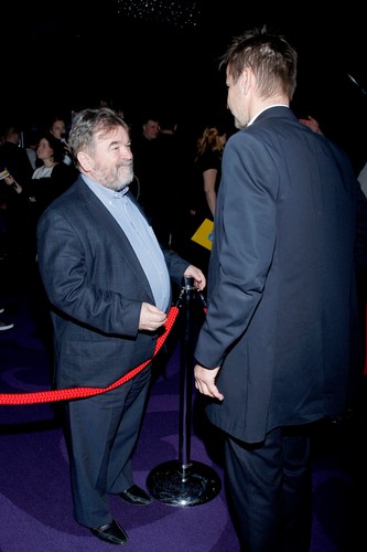 Edward Miszczak na premierze filmu 'Mój biegun'