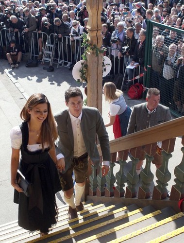 Anna i Robert Lewandowscy