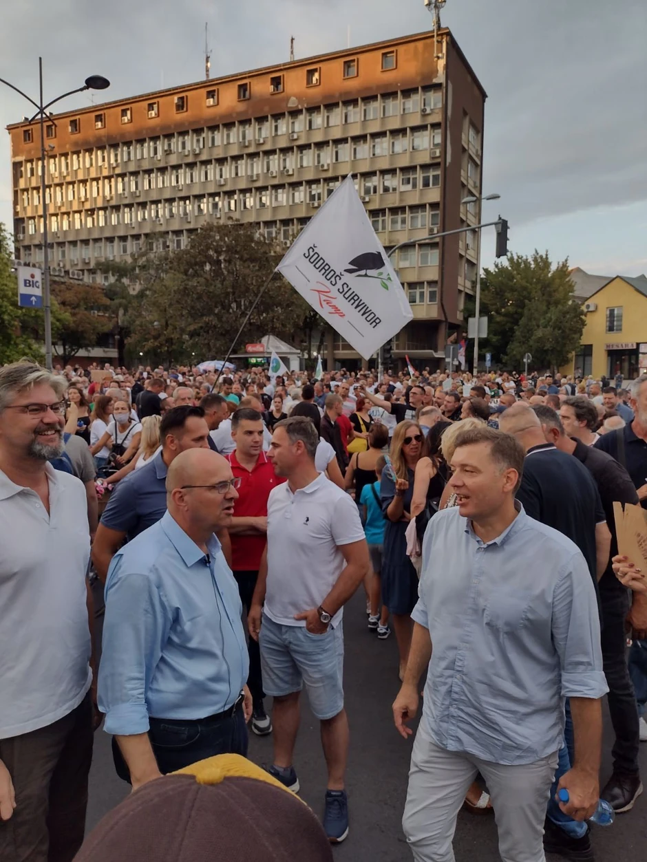 Buna protiv mafije, Novi Sad protesti