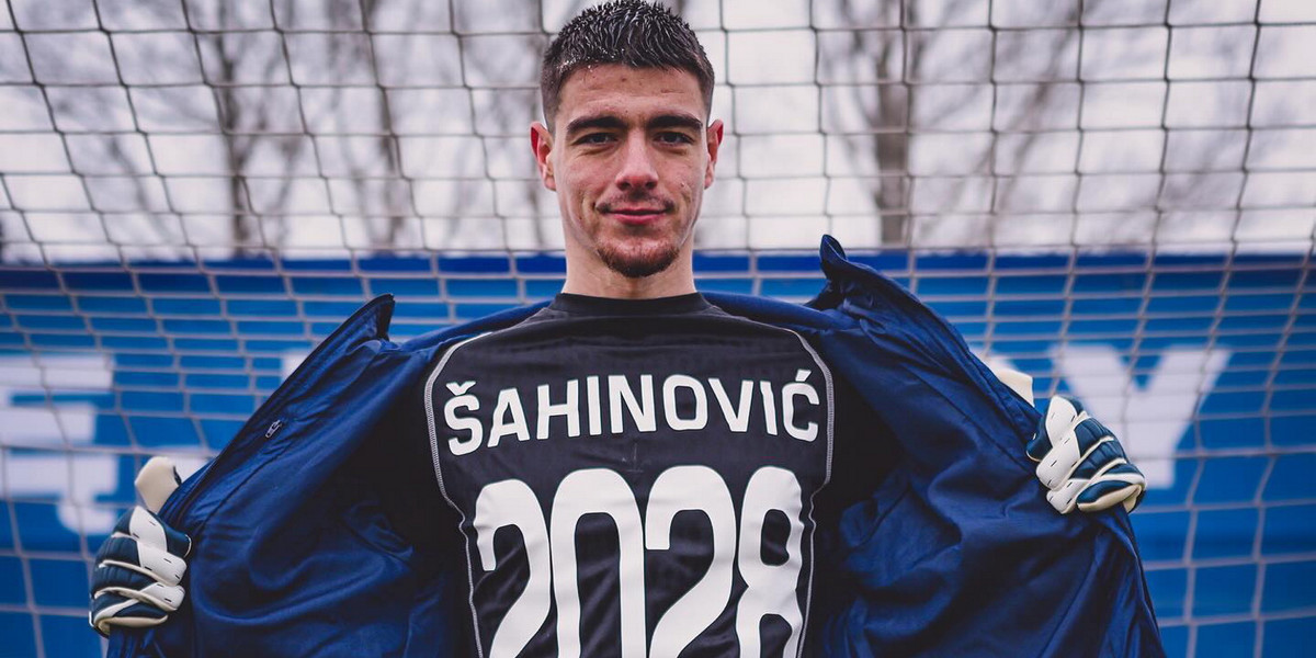 Muhamed Sahinowic podpisał z Rakowem kontrakt do 2028 r.