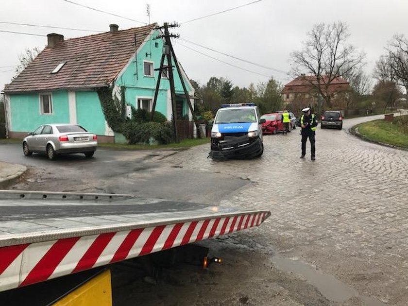 Pościg za volkswagenem w Lubuskiem. Wszyscy w aucie byli pijani