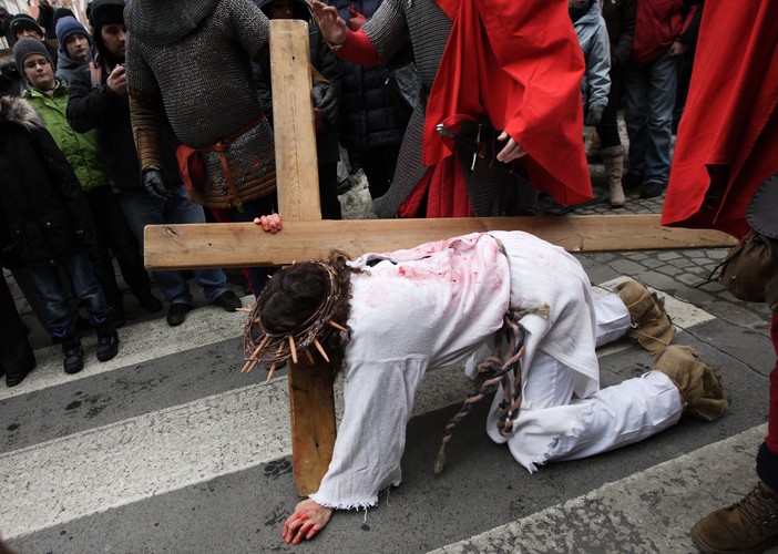 Misterium Męki Pańskiej na ulicach Gdańska