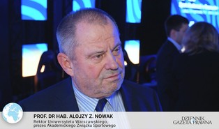 Rektor UW: Sport odgrywa ważną rolę w życiu akademickim