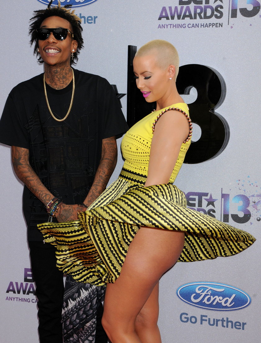 Amber Rose i Wiz Khalifa