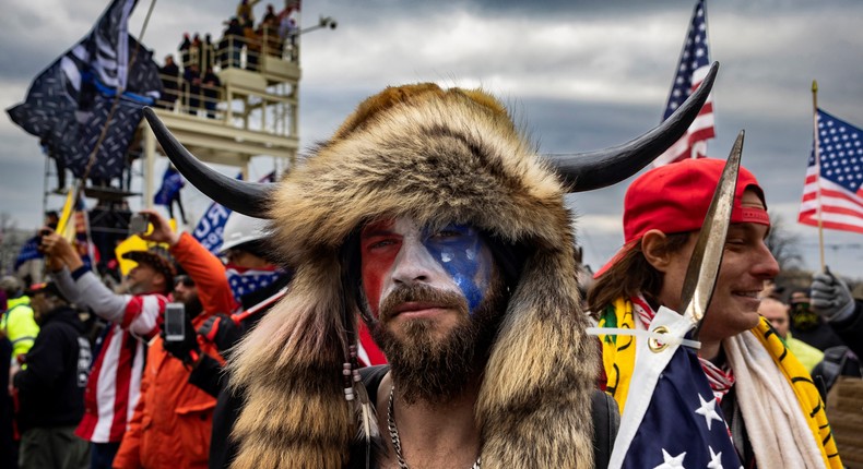 Jacob Chansley.Brent Stirton/Getty Images