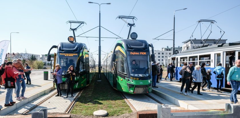 Pojechał tramwaj na Naramowice