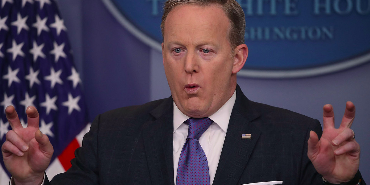 Sean Spicer's absurd accusation against British intelligence is the scariest news this week