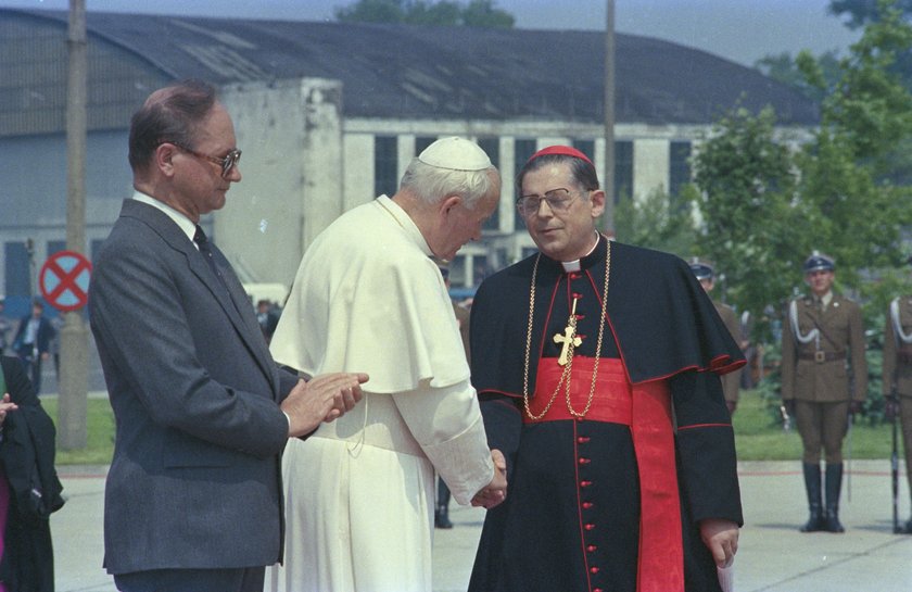 Jan Paweł II i Józef Glemp