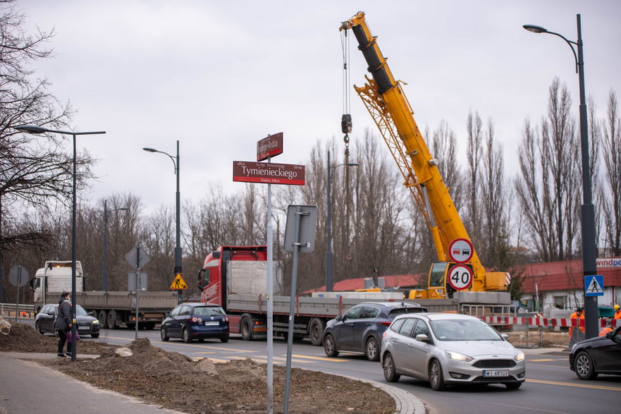 Zbliża się tysiąc dni remontu na al. Śmigłego-Rydza w Łodzi