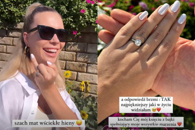 Sandra Kubicka pokazała pierścionek zaręczynowy