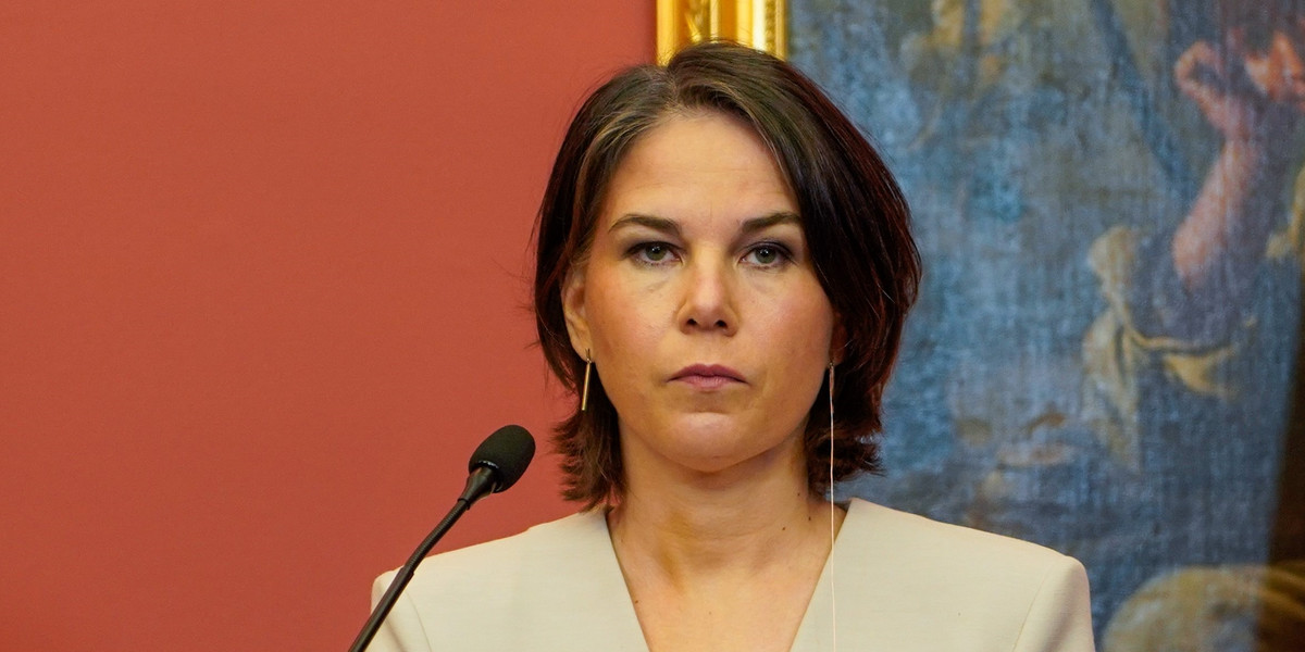 Minister spraw zagranicznych Niemiec Annalena Baerbock.