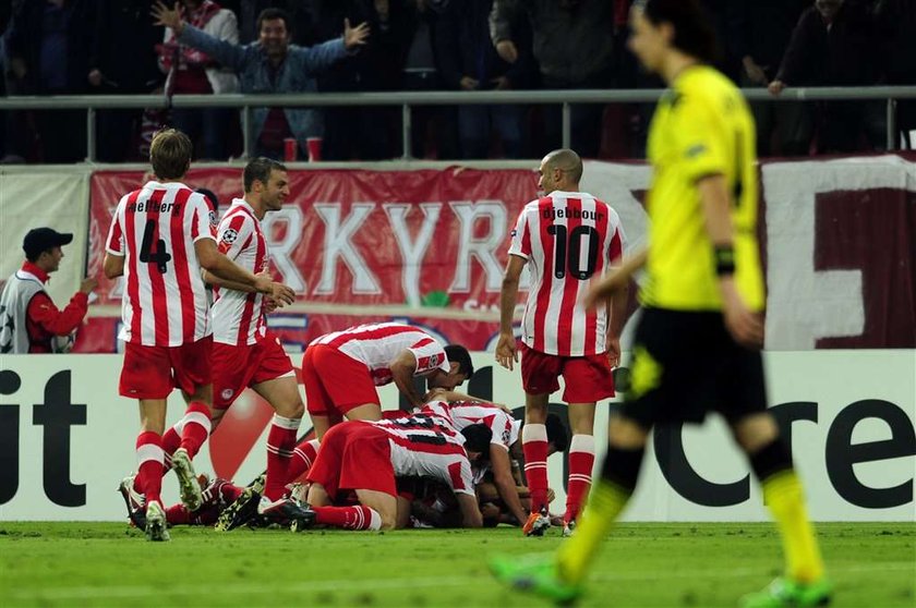 Borussia przegrała jednak z Olympiakosem