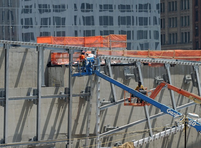 Nowy Jork, prace budowlane w strefie zero