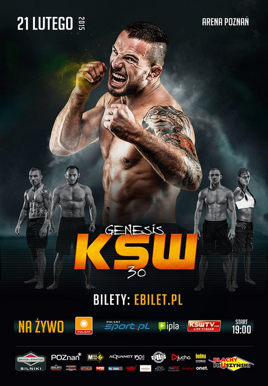 KSW 30 oficjalny plakat